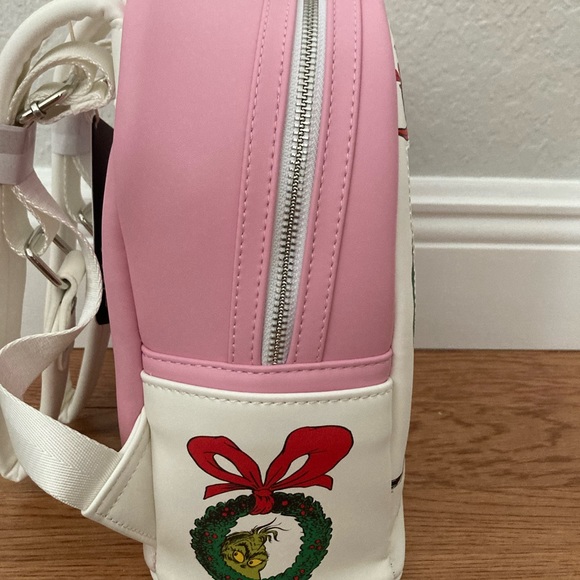Dr. Seuss grinch Christmas loungefly backpack main image 5